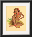 Buy Hawaiian Pin-Up Girl, 1949 at AllPosters.com