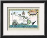 Map of the Hawaiian Islands