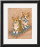 Corgis Framed Art Print