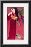 Buy Girl with Parrots at AllPosters.com