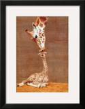 The First Kiss Framed Art Print