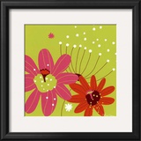 Buy Vert Fleur Rose at AllPosters.com