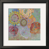 Bohemian Blossoms Framed Art Print