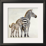 Buy Zebre et Son Petit de Ndutu at AllPosters.com