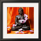 Buddha with Flowers