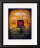Primitive Red House