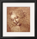 Buy Female Head (La Scapigliata), c.1508 at AllPosters.com