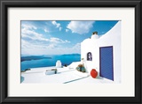 Buy Blue Door with Red Pot at AllPosters.com