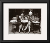 Women Sitting at a Cafe Terrace