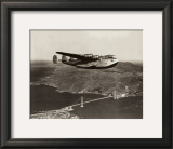 Boeing B-314 over San Francisco Bay, California 1939