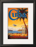 Visit Cuba Framed Art Print