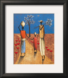 Buy La Famille et l'Arbre Bleu at AllPosters.com