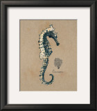 Buy Vintage Linen Seahorse at AllPosters.com