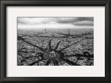Paris, l'Etoile Vue du Ciel