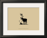 Elk Silhouette VI