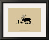 Elk Silhouette II