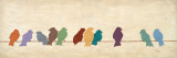 Birds Meeting Kunstdruck