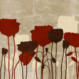 Buy Floral Simplicity VI (red) at AllPosters.com