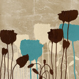 Buy Floral Simplicity III (blue) at AllPosters.com