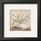 Buy White Flowers in Brown at AllPosters.com