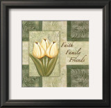 Buy Tulips, Faith Family Friends at AllPosters.com
