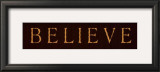 Believe Framed Art Print