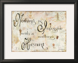 Buy A Willing Heart at AllPosters.com