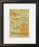 Buy Words to Live By: Faith is Being Sure at AllPosters.com