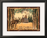 Log Cabin Moose