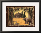 Log Cabin Bear