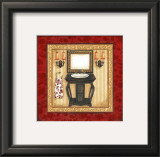 Red Demask Bath II