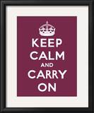 Keep Calm and Carry On
