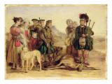 The Death of the Red Deer, with Mcintyre and Mcgregor, Stalker and Piper to the Duke of Atholl