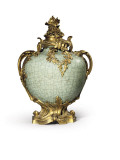 Buy One of a Pair of Louis Xv Style Vases and Covers, Mounts Dated 1883, Porcelain Late Eighteenth at AllPosters.com