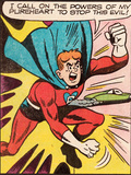 Archie Comics Retro: Pureheart The Powerful Comic Panel; Stop this Evil! (Aged)
