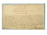 Handwritten Dedication of 'Brandenburger Concertos' to Christian Ludwig, Margrave of Brandenburg