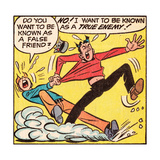 Archie Comics Retro: Archie and Jughead Comic Panel; False Friend (Aged)
