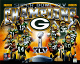 Green Bay Packers Super Bowl XLV Champions Composite (Horizontal)