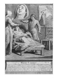 Buy Miraculous Healing of a Blind Woman, Marie Carteri, on the Tomb of Deacon Francois De Paris at AllPosters.com