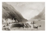 Buy Rosstrevor Pier, County Down, from 'scenery and Antiquities of Ireland' by George Virtue, 1860S at AllPosters.com