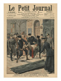 Drunkards in Berlin, Illustration from 'Le Petit Journal', Supplement Illustre, 17th March 1907