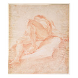 Sketch for the Figure Representing the Danube for 'The Fountain of the Four Rivers', 1648-51