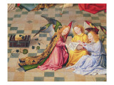 Buy Angel Musicians from the Right Panel of the Altarpiece of the Seven Joys of the Virgin, C.1480 at AllPosters.com