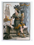 Buy Allegory of America, Frontispiece of 'Encyclopedie Des Voyages', Engraved by J. Laroque at AllPosters.com