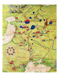 Buy Detail from Europe and Central Asia, from an Atlas of the World in 33 Maps, Venice at AllPosters.com