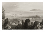 Buy Dublin Bay from Kingstown Quarries, from 'scenery and Antiquities of Ireland' by George Virtue at AllPosters.com