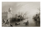 Buy The Custom House, Dublin, from 'scenery and Antiquities of Ireland' by George Virtue, 1860S at AllPosters.com