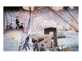 Buy Painting of the Battle of the Yalu River on September, 1894 During the Sino-Japanese War at AllPosters.com