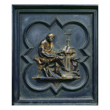 Buy St Luke the Evangelist, Panel C of the North Doors of the Baptistery of San Giovanni, 1403-24 at AllPosters.com