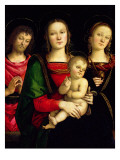 Buy The Madonna and Child with St. John the Baptist and St. Catherine of Alexandria at AllPosters.com